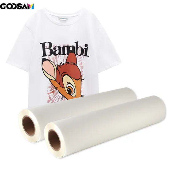 Hot and Cold Peel Dtf Pet Film Roll for Heat Transfer Printing