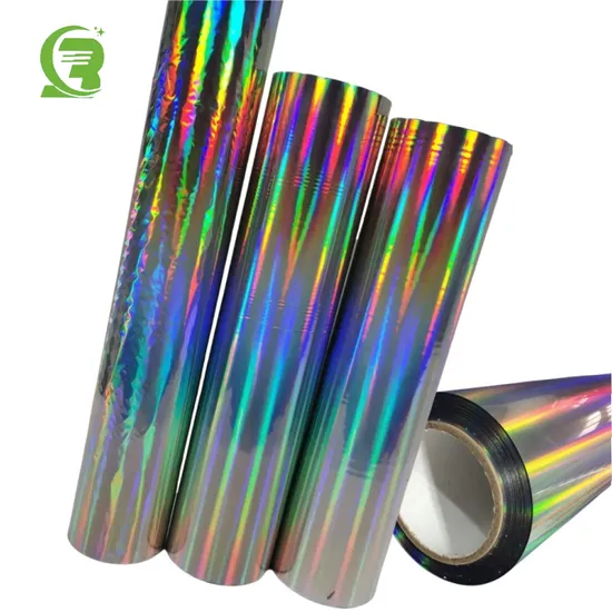 Holographic Custom Card Film Holographic Lamination Film Pet Environmentally Friendly 