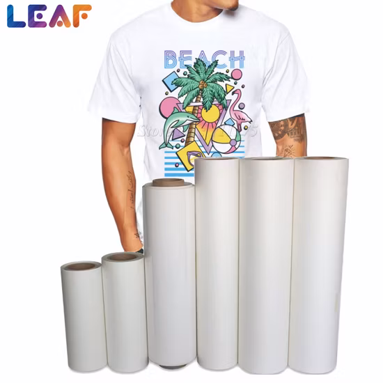Clothing Pet Leaf Dtf Printing Sticker Heat Press Transfer Film Manufacture Lf