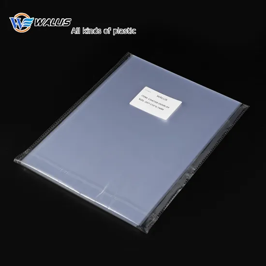 Plain Printable PVC/Pet Indigo Digital Printing Sheet for Making Card 
