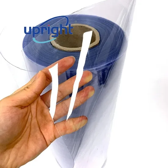 Upright Medical PVC Plastic 0.25mm and 200 Micron Thick Pharma Grade RoHS Standard Transparent Rigid Clear PVC Film Roll for Capsule and Tablets Packing 