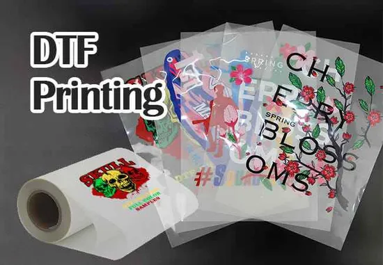 ODM Heat Transfer 300mm Printable Polyester Hot Peel Cold Release Dtf Film